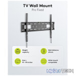 Goobay TV Wall Mount Pro FIXED (L) for TV Sets from 37" to 70" up to 50 kg - Image 8