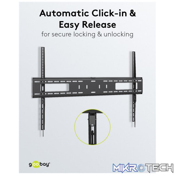 Goobay TV Wall Mount Pro FIXED (XL) for TV Sets from 43" to 100" up to 75kg - Image 11