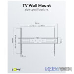 Goobay TV Wall Mount Pro FIXED (XL) for TV Sets from 43" to 100" up to 75kg - Image 9