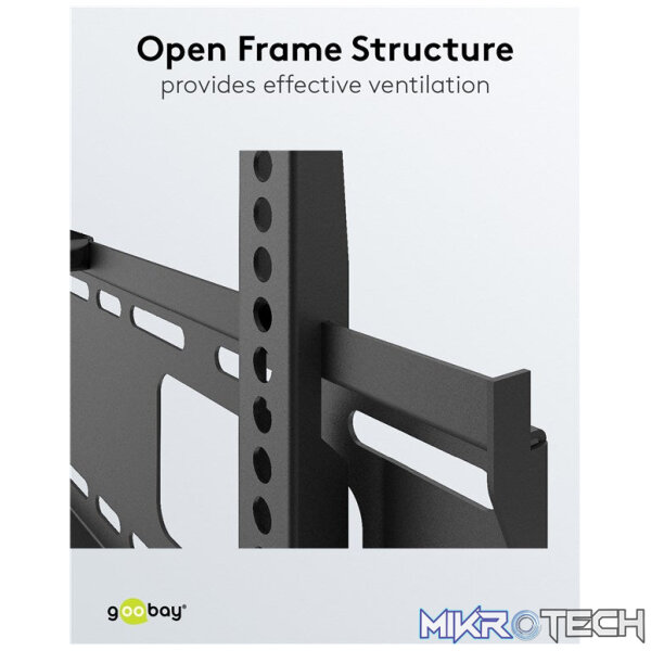 Goobay TV Wall Mount Pro FIXED (XL) for TV Sets from 43" to 100" up to 75kg - Image 10