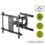 Goobay TV wall mount Pro FULLMOTION (L) for TVs from 37" to 70" up to 60kg - Image 2