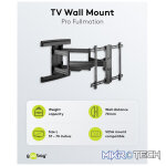 Goobay TV wall mount Pro FULLMOTION (L) wide Range for TVs from 37" to 70" up to 70 kg - Image 10