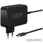 Goobay USB-C 65w Charger for Laptops - Black