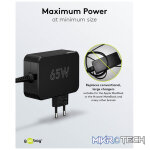 Goobay USB-C 65w Charger for Laptops - Black - Image 9