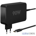 Goobay USB-C 90w Charger for Laptops - Black