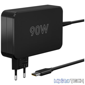 Goobay USB-C 90w Charger for Laptops - Black
