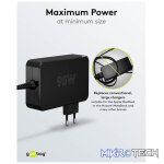 Goobay USB-C 90w Charger for Laptops - Black - Image 8