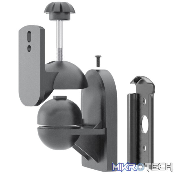 Goobay Universal Speaker Mount with Swivel and Tilt - Black - Image 8