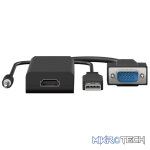 Goobay VGA to HDMI Converter with 3.5 mm Jack Audio - Image 3