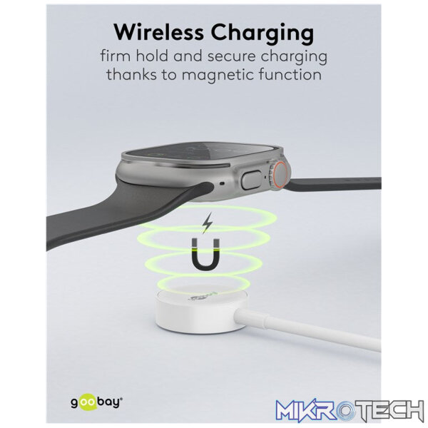 Goobay Wireless Charger for Apple Watch - Image 5
