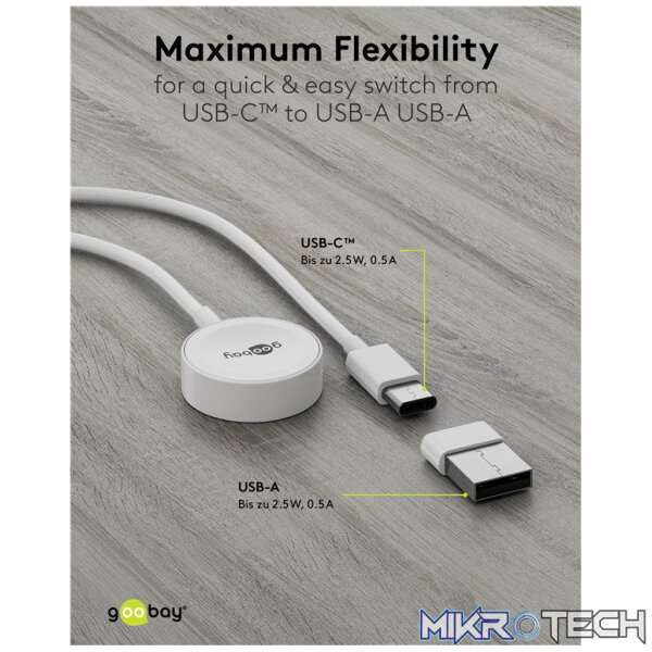 Goobay Wireless Charger for Apple Watch - Image 6