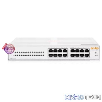 HPE Networking Instant On 1430 16 port GbE PoE Switch - 124W | SW143016G-124W