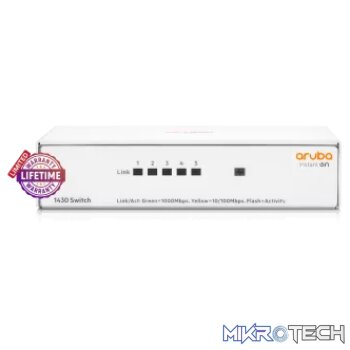 HPE Networking Instant On 1430 5 port GbE Switch | SW14305G