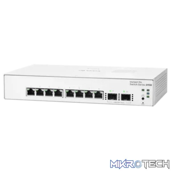 HPE Networking Instant On 1830 8 port Gb 4 port POE 65W Switch | ARU-IO-SW18308G - Image 2