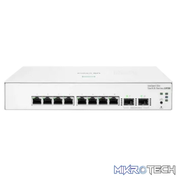 HPE Networking Instant On 1830 8 port Gb 4 port POE 65W Switch | ARU-IO-SW18308G HPE Networking Instant On 1830 8 port Gb 4 port POE 65W Switch | ARU-IO-SW18308G