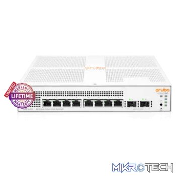 HPE Networking Instant On 1930 2SFP 8 Port 124W Switch | ARU-IO-SW19308G-124W