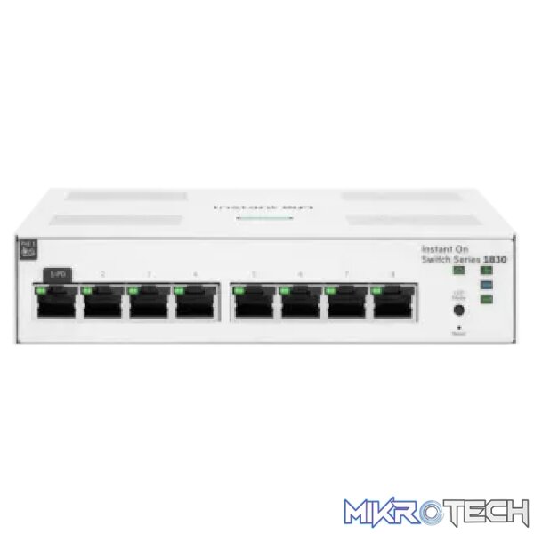 HPE Networking Instant On 1930 2xSFP+ 8 Port Switch | ARU-IO-SW19308G HPE Networking Instant On 1930 2xSFP+ 8 Port Switch | ARU-IO-SW19308G