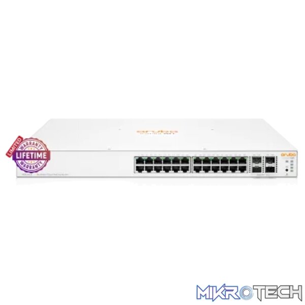 HPE Networking Instant On 1930 4SFP + 24 Port 370W Switch | ARU-IO-SW193024G-370W HPE Networking Instant On 1930 4SFP + 24 Port 370W Switch | ARU-IO-SW193024G-370W
