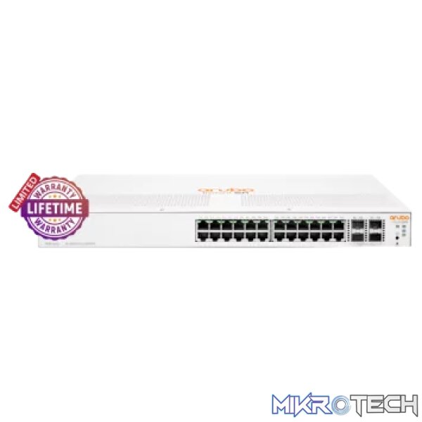 HPE Networking Instant On 1930 4xSFP+ 24 Port Switch | ARU-IO-SW193024G HPE Networking Instant On 1930 4xSFP+ 24 Port Switch | ARU-IO-SW193024G