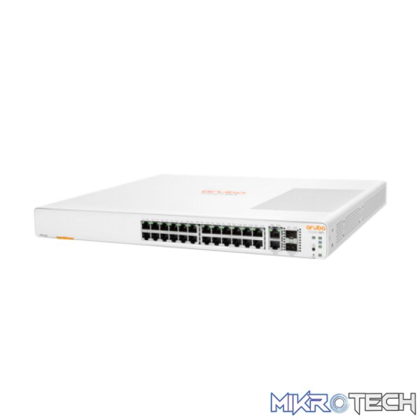 HPE Networking Instant On 1960 2SFP+ 24 Port 370W Switch |ARU-IO-SW196024G-370W - Image 3
