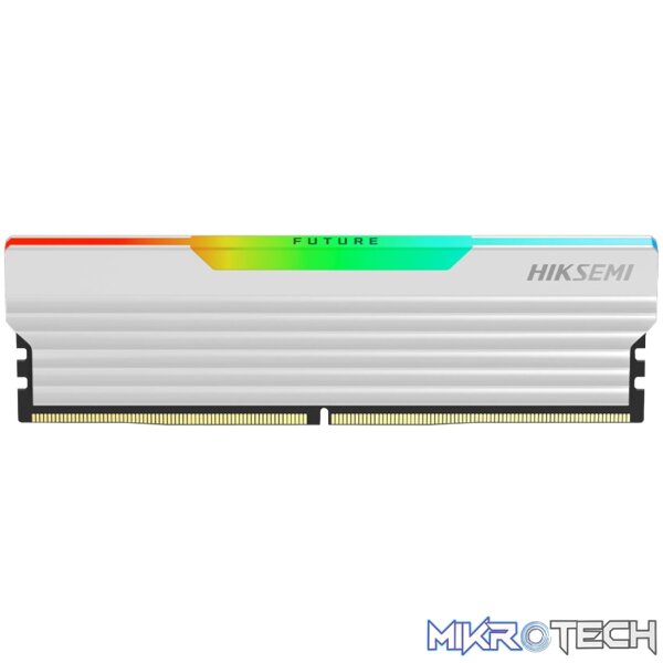 Hiksemi Future RGB 16GB 3600MHz DDR4 Desktop Gaming Memory White Hiksemi Future RGB 16GB 3600MHz DDR4 Desktop Gaming Memory White