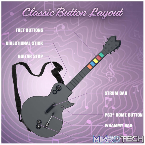 Hyperkin Hyper Jammer Wireless Guitar for PC/PS3 - Image 7