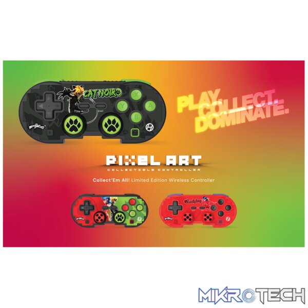 Hyperkin Official Miraculous Pixel Art Bluetooth Switch Controller - Image 5