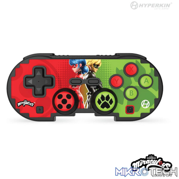 Hyperkin Official Miraculous Pixel Art Bluetooth Switch Controller Hyperkin Official Miraculous Pixel Art Bluetooth Switch Controller