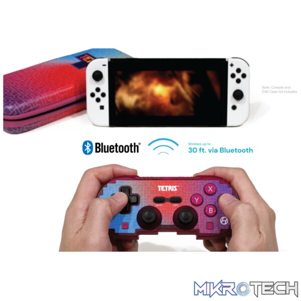 Hyperkin Official Tetris Pixel Art Bluetooth Switch Controller - Image 8
