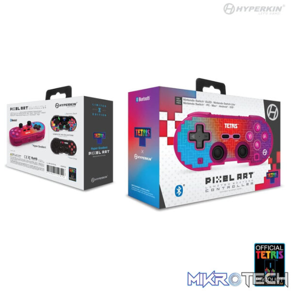 Hyperkin Official Tetris Pixel Art Bluetooth Switch Controller - Image 9
