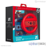Hyperkin Racing Wheel Set 2 Pack For Joy-Con - Blue/Red - Image 6