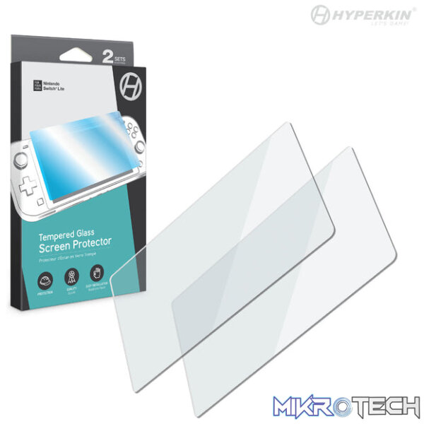 Hyperkin Tempered Glass Screen Protector 2 Sets For Nintendo Switch Lite - Image 3