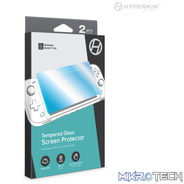 Hyperkin Tempered Glass Screen Protector 2 Sets For Nintendo Switch Lite - Image 4