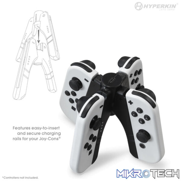 Hyperkin UltraBeam Projecting Charging Handles for Joy-Con - Image 2
