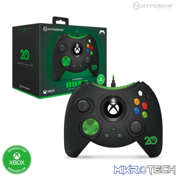 Hyperkin Xbox 20th Anniversary Limited Edition Duke Wired Xbox Controller - Image 12
