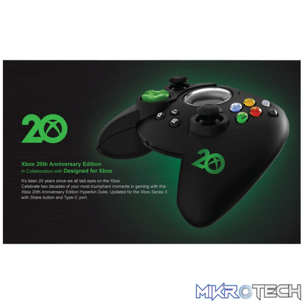 Hyperkin Xbox 20th Anniversary Limited Edition Duke Wired Xbox Controller - Image 6