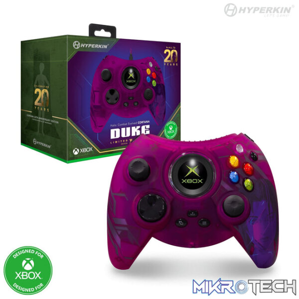 Hyperkin Xbox 20th Anniversary Limited Edition Duke Wired Xbox Controller - Cortana - Image 7