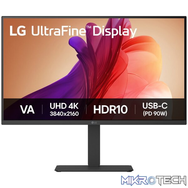 LG UltraFine 32" 4K UHD VA Monitor with USB-C incl Speakers LG UltraFine 32" 4K UHD VA Monitor with USB-C incl Speakers