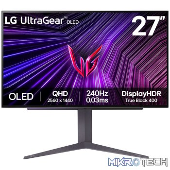 LG UltraGear 27" QHD OLED Gaming 240Hz 0
