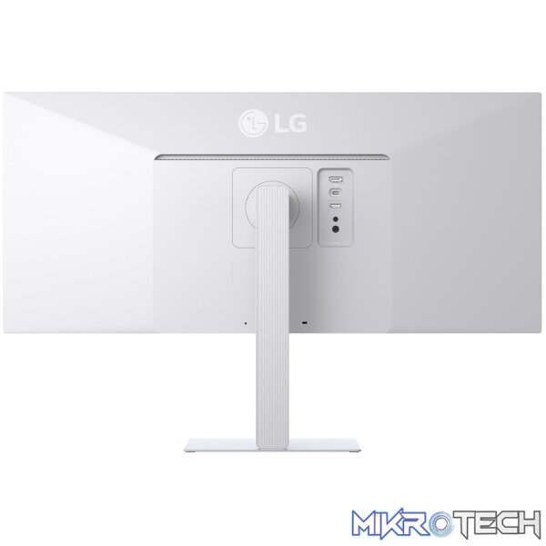 LG UltraWide 34" FHD IPS White Monitor 100Hz USB-C incl Speaker - Image 4