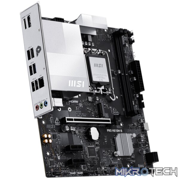 MSI H810M-B PRO LGA1851 M-ATX DDR5 Motherboard - Image 3