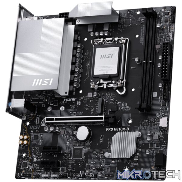 MSI H810M-B PRO LGA1851 M-ATX DDR5 Motherboard - Image 4