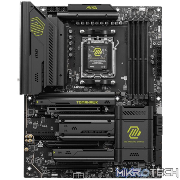 MSI MAG X870E TOMAHAWK WIFI AM5 ATX DDR5 Gaming Motherboard - Image 2