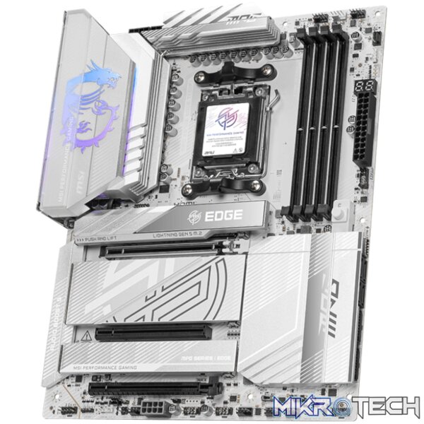 MSI MPG X870E EDGE TI WIFI AM5 ATX DDR5 Gaming Motherboard - Image 4