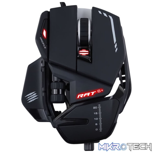Mad Catz R.A.T. 6+ Wired Optical Gaming Mouse Mad Catz R.A.T. 6+ Wired Optical Gaming Mouse