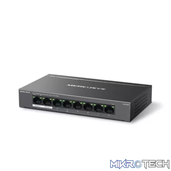 Mercusys 8-Port Gigabit PoE Desktop Switch | MRC-MS108GP - Image 2