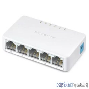 Mercusys MS105 5-Port 10/100Mbps Desktop Switch | MRC-MS105