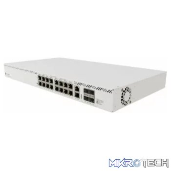 MikroTik 16 Port PoE++ Cloud Router Switch | CRS320-8P-8B-4S+RM