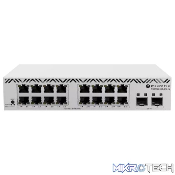 MikroTik Cloud Smart Switch | MikroTik CSS318-16G-2S+IN - Image 2