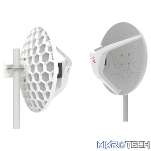 MikroTik LHG 60 ad - Wireless Wire Dish Kit - up to 1.5km - 2 Pack MikroTik LHG 60 ad - Wireless Wire Dish Kit - up to 1.5km - 2 Pack